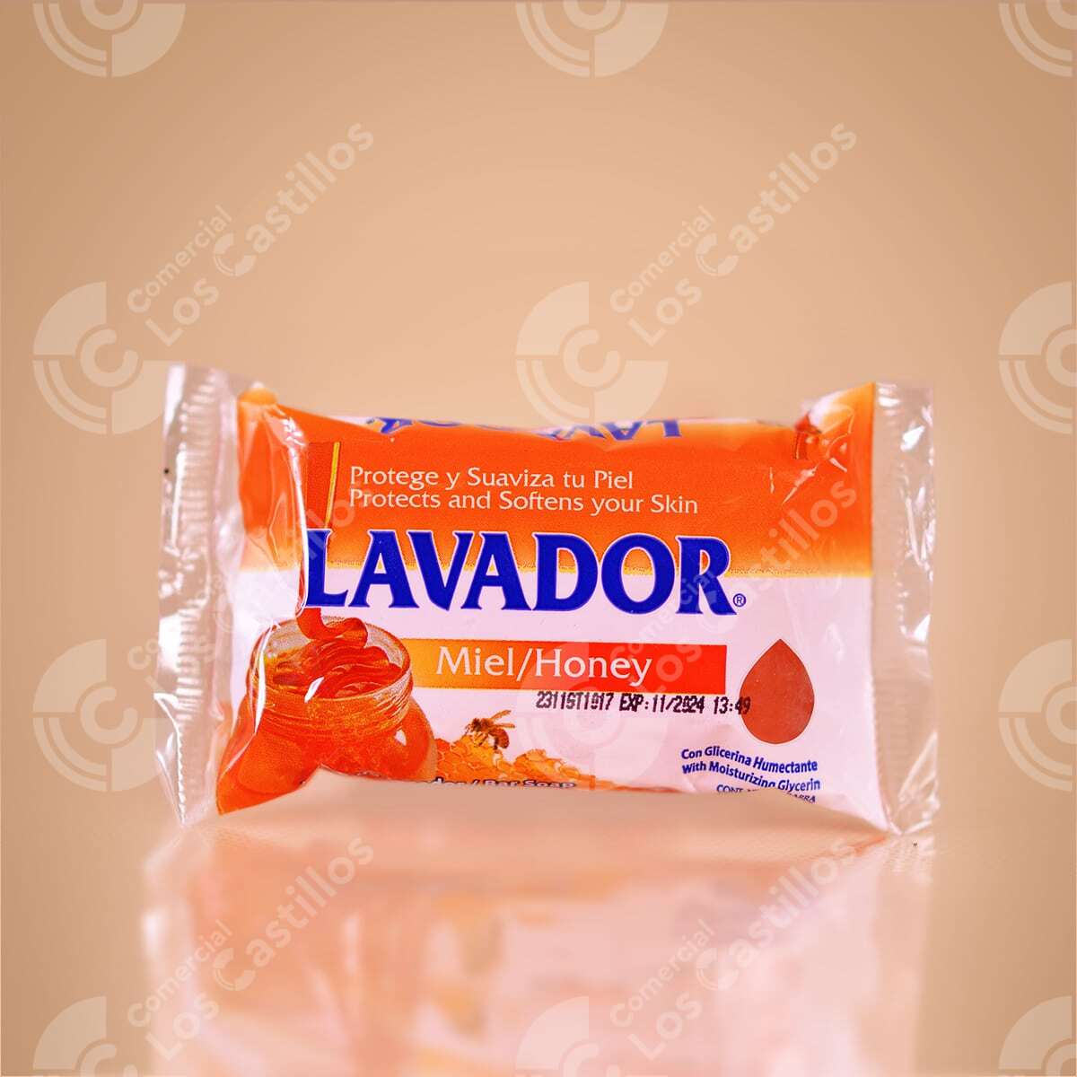 00763_0 Lavador Jabón Miel 75G - Comercial Los Castillos