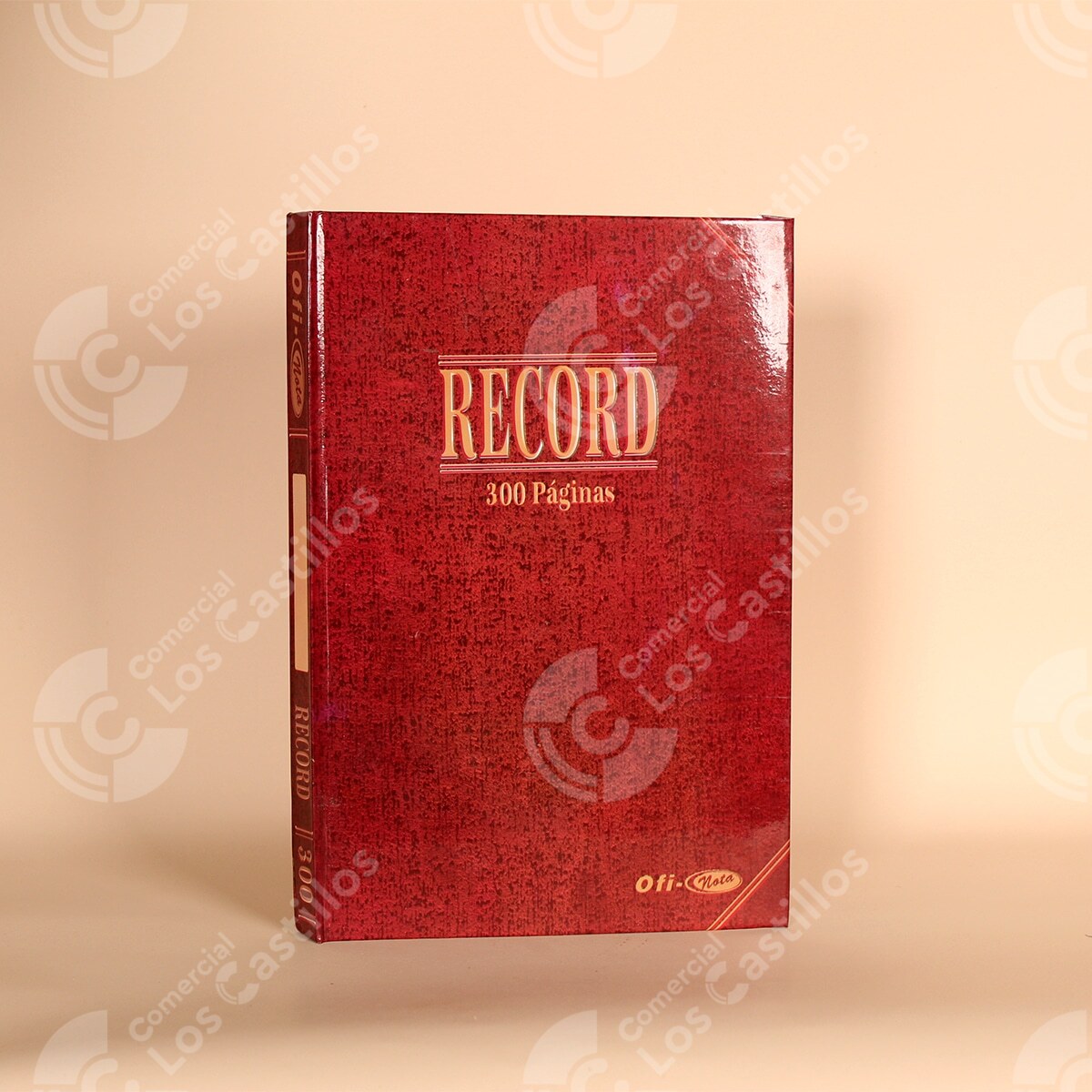 00828_0 Libro Record 300 Páginas - Comercial Los Castillos