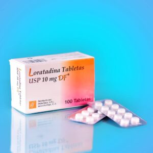 Loratadina 10mg - Alivio de Rinitis Alérgica (Caja/100)