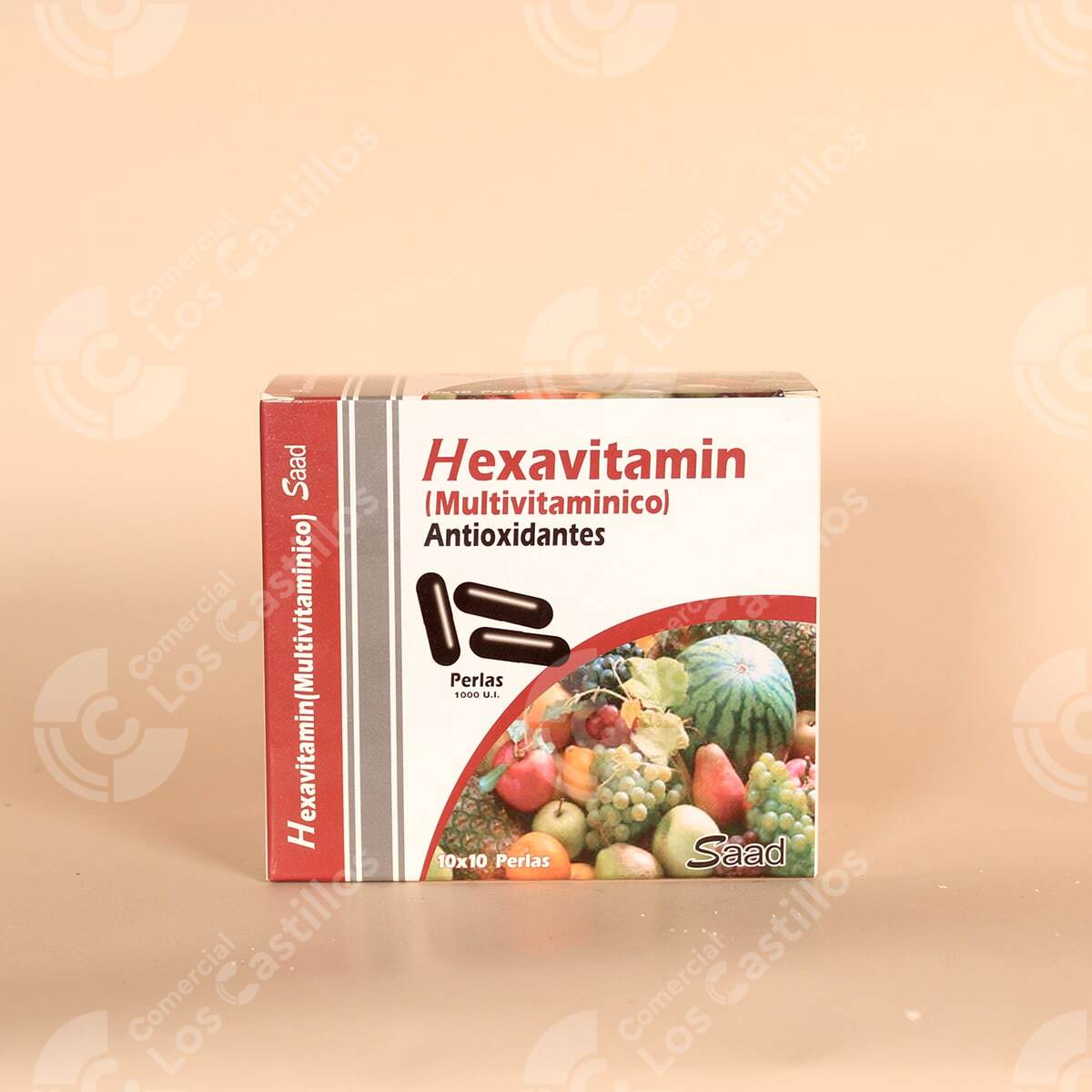 00908_0 Multivitaminico - Apoyo Nutricional (100 Unidades) - Comercial Los Castillos