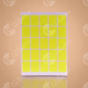 Sticker De Precio Amarillo NS-24