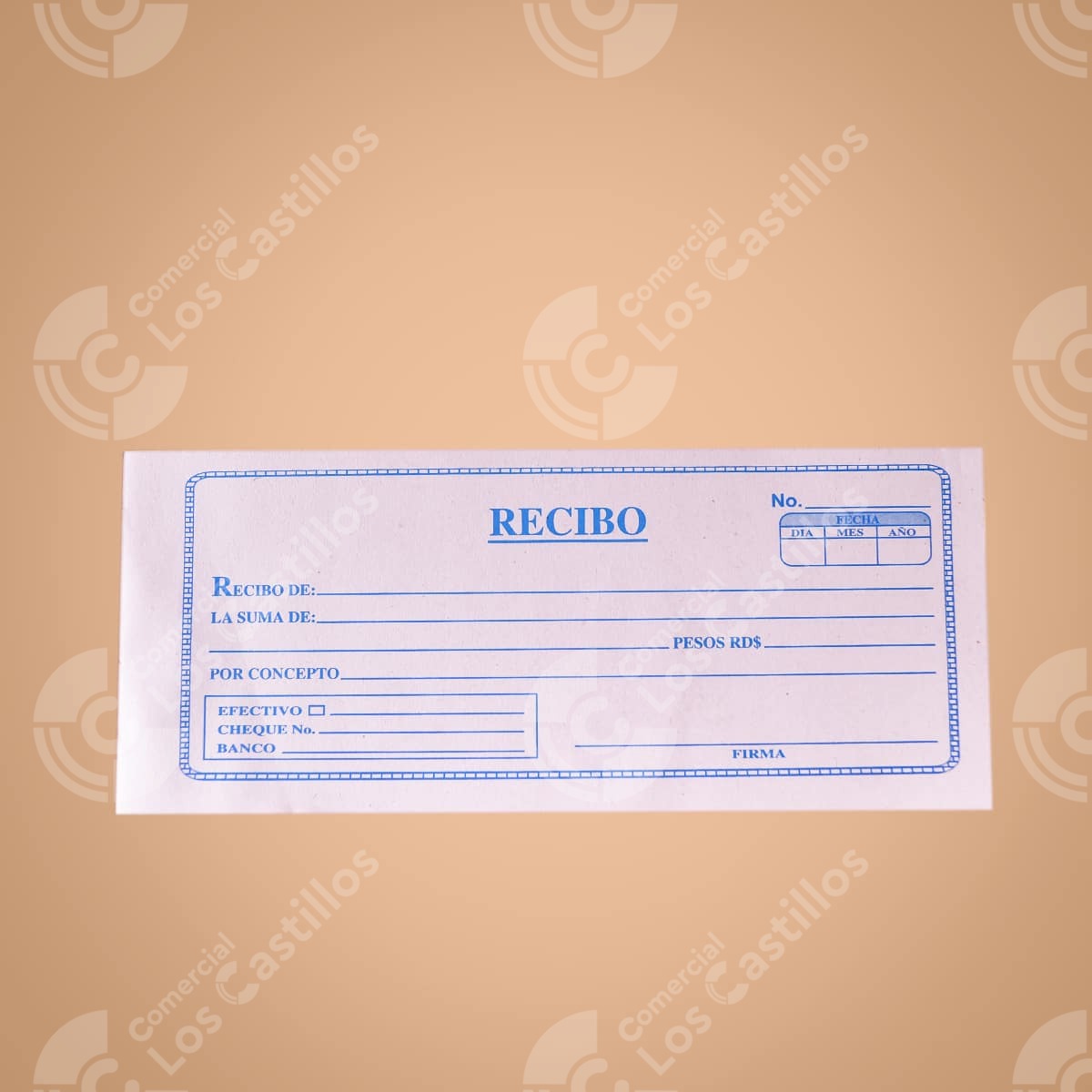 01261_0 Talonario De Recibo - Comercial Los Castillos