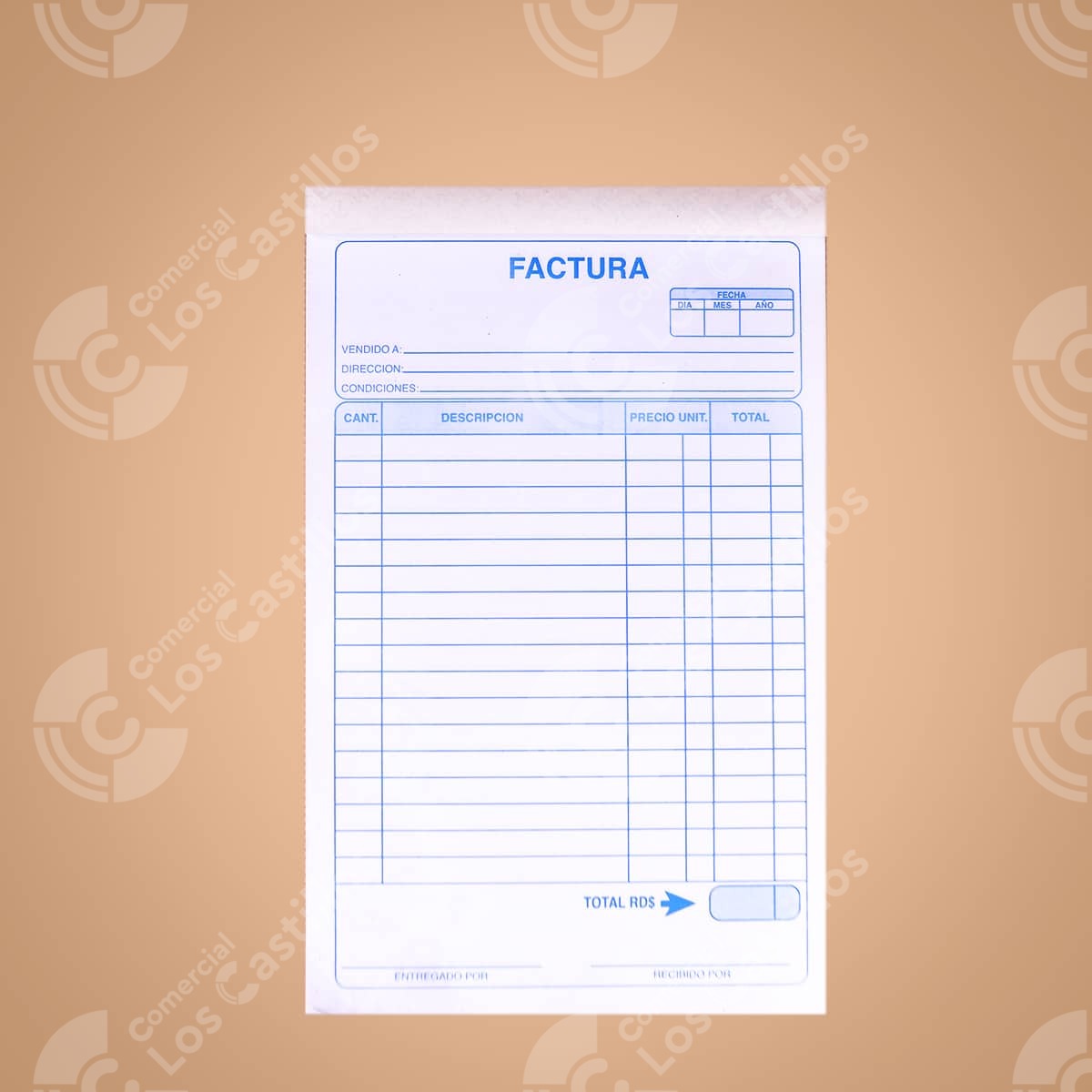 Talonario Factura NCR Grande