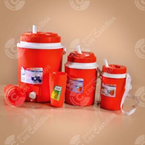 Set de Termos Plásticos con Vasos