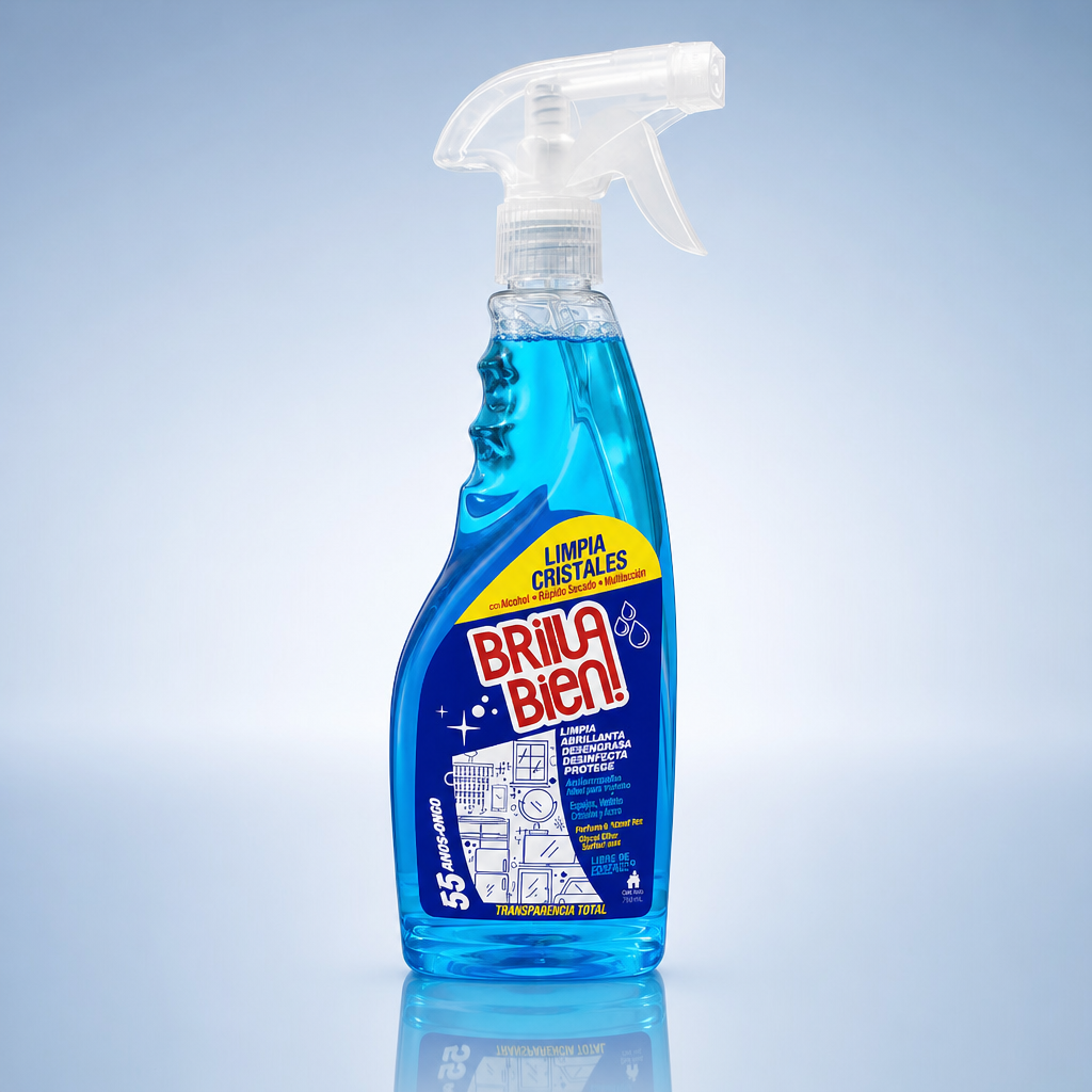 01349_0 Limpiacristales Brilla Bien 460Ml - Comercial Los Castillos