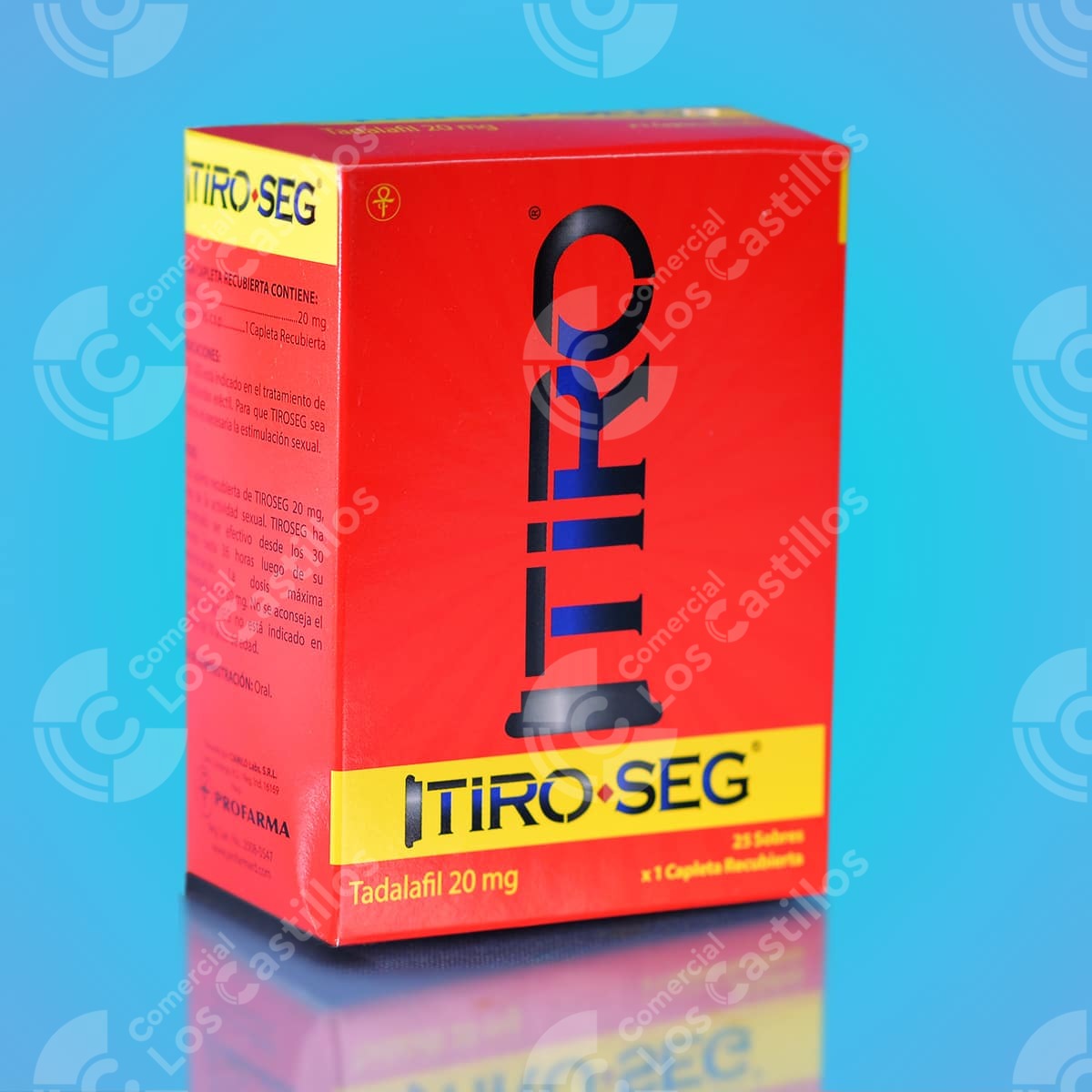 01353_0 Tiro Seguro - Ayuda A La Disfunción Eréctil (1 Set) - Comercial Los Castillos