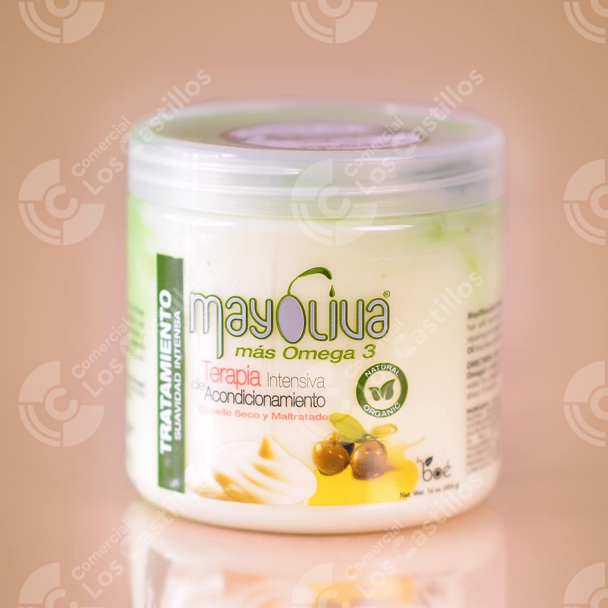01380_0 Tratamiento Mayoliva - Suavidad Instantánea (16 Oz) - Comercial Los Castillos