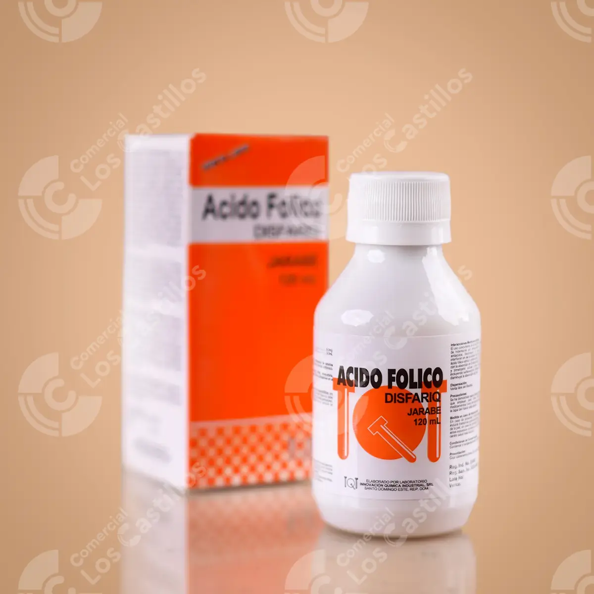 100027_0 Acido Folico Jarabe 120 Ml - Comercial Los Castillos