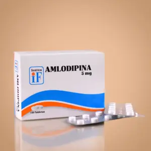 Genéricos IF Amlodipina 5mg 100 Tabletas