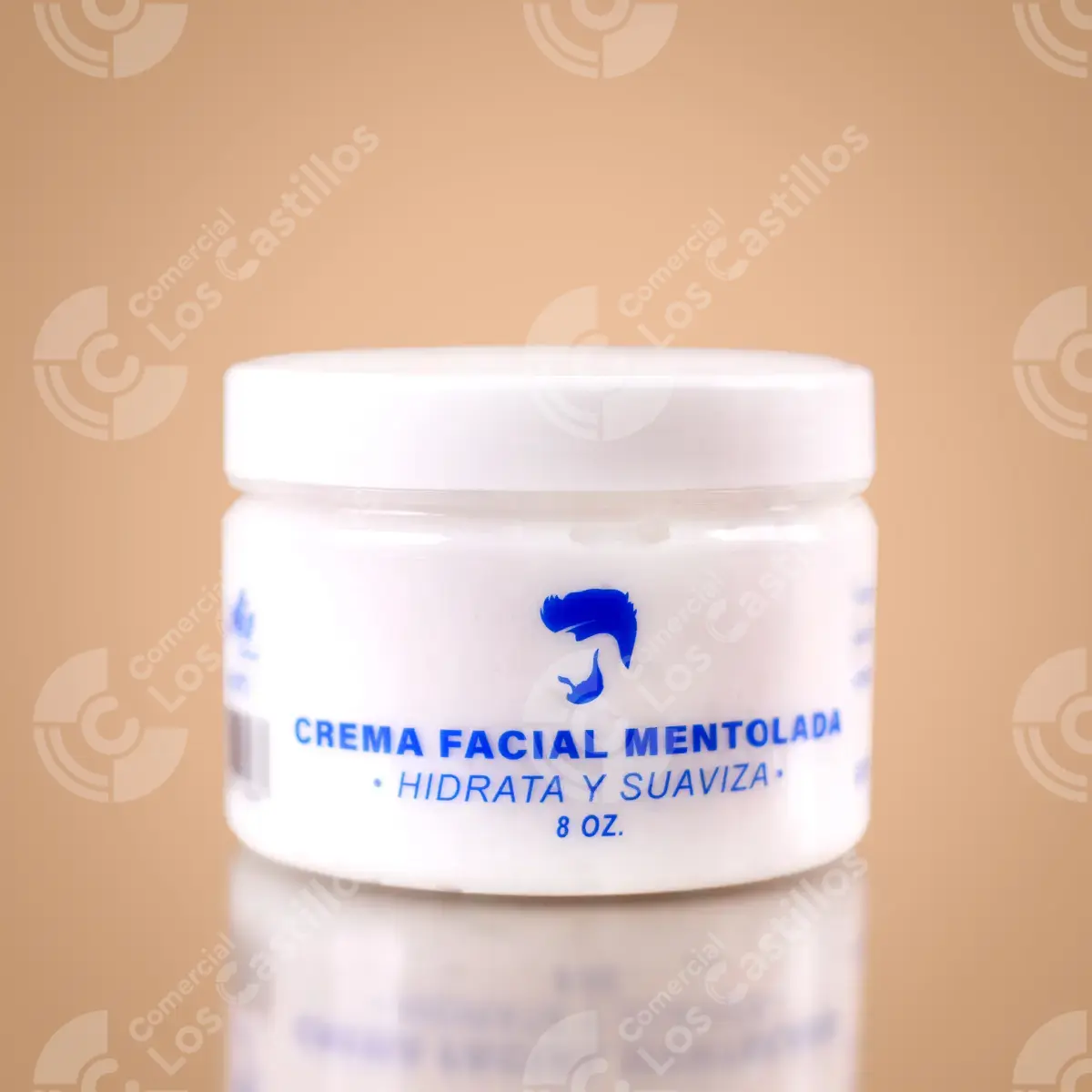 100403_0 Crema Facial Mentolada 8Oz - Comercial Los Castillos