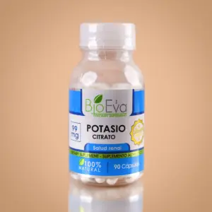 BioEva Potasio Citrato 99 mg 90 Cápsulas