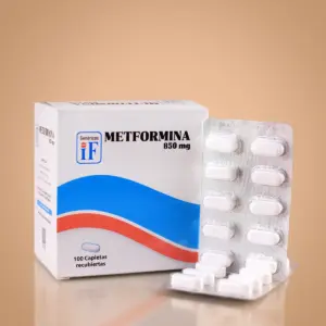 Genéricos iF Metformina 850mg 100 Capletas