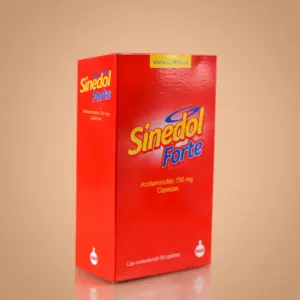 Sinedol Forte Capletas 750 mg 50 unidades