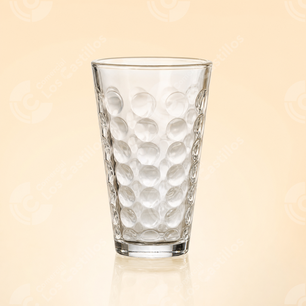101468_1 Vaso De Cristal Transparente 16Oz Suelto - Comercial Los Castillos