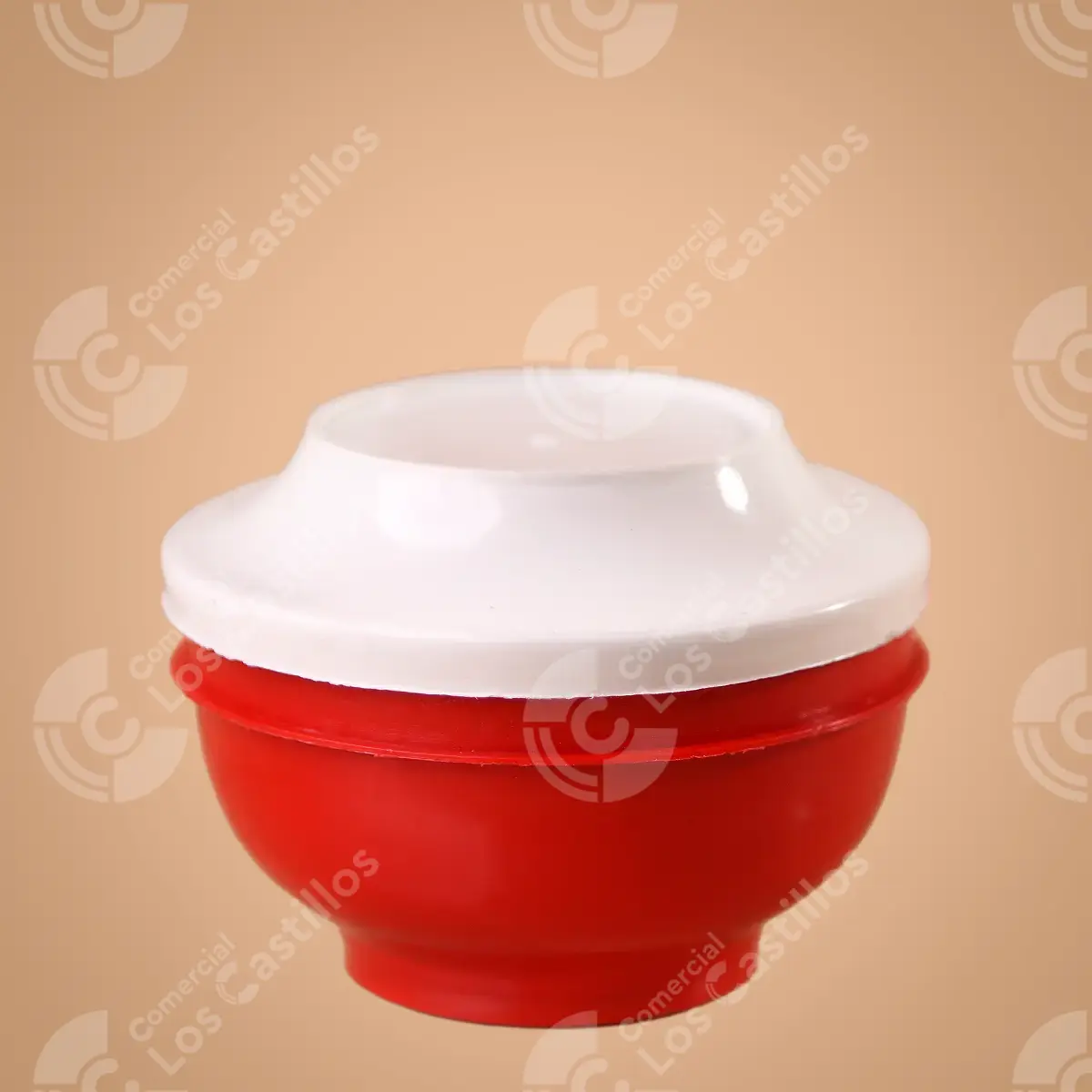 126260030_0 Taza Plástico Bola Roja Grande - Comercial Los Castillos