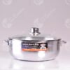 Caldero Aluminio Tapa Cristal 30Cm - Comercial Los Castillos