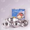 Set De Bowls De Acero Inoxidable 5 Piezas - Comercial Los Castillos