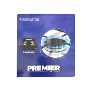 Premier Estufa de Mesa 4 Hornillas Gas PM6024BL