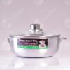 Caldero Aluminio Tapa Cristal 26Cm - Comercial Los Castillos
