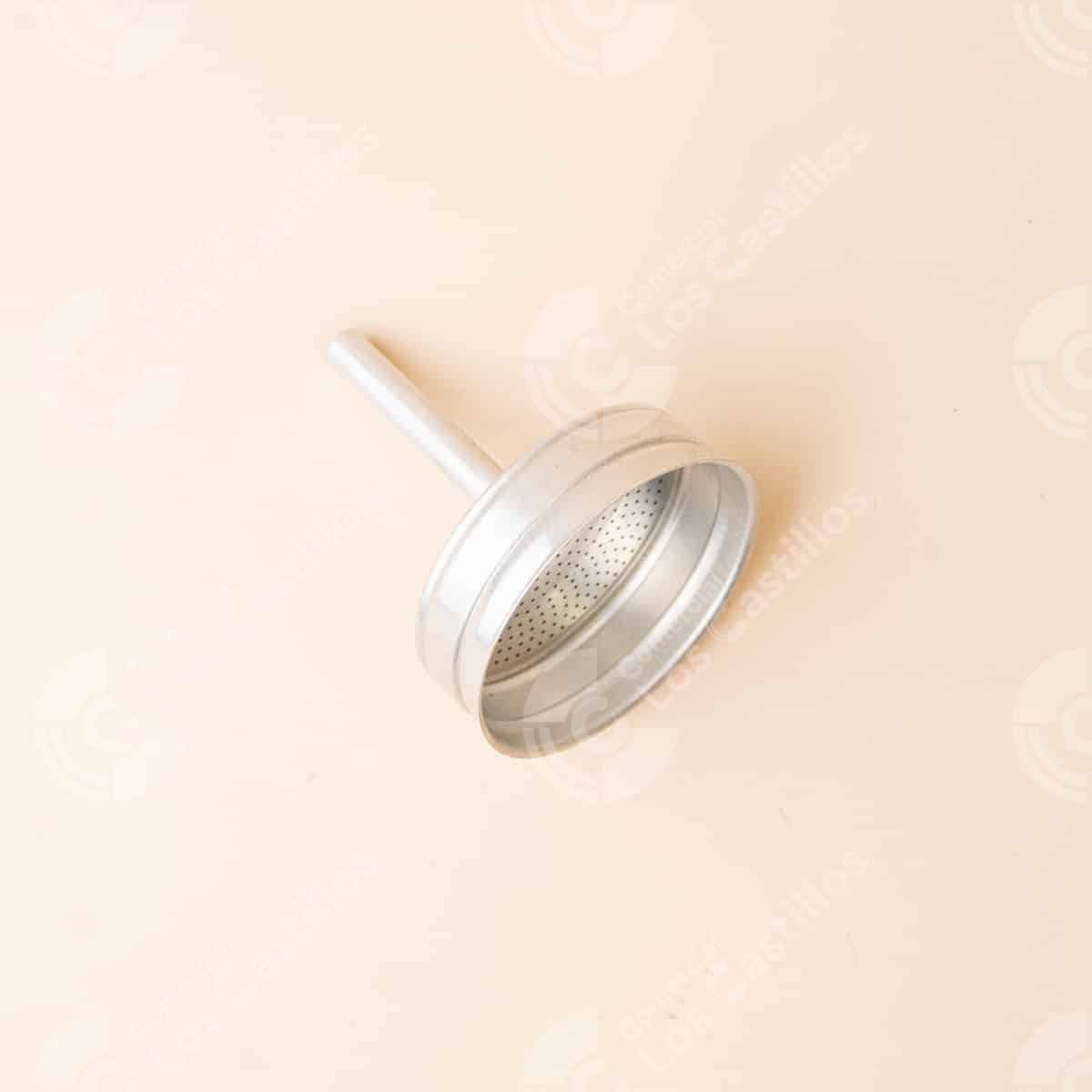 22002135_0 Embudo Acero Inoxidable Para Grecas 3 Tazas - Comercial Los Castillos