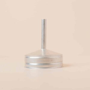 Embudo Acero Inoxidable Para Grecas 6 Tazas