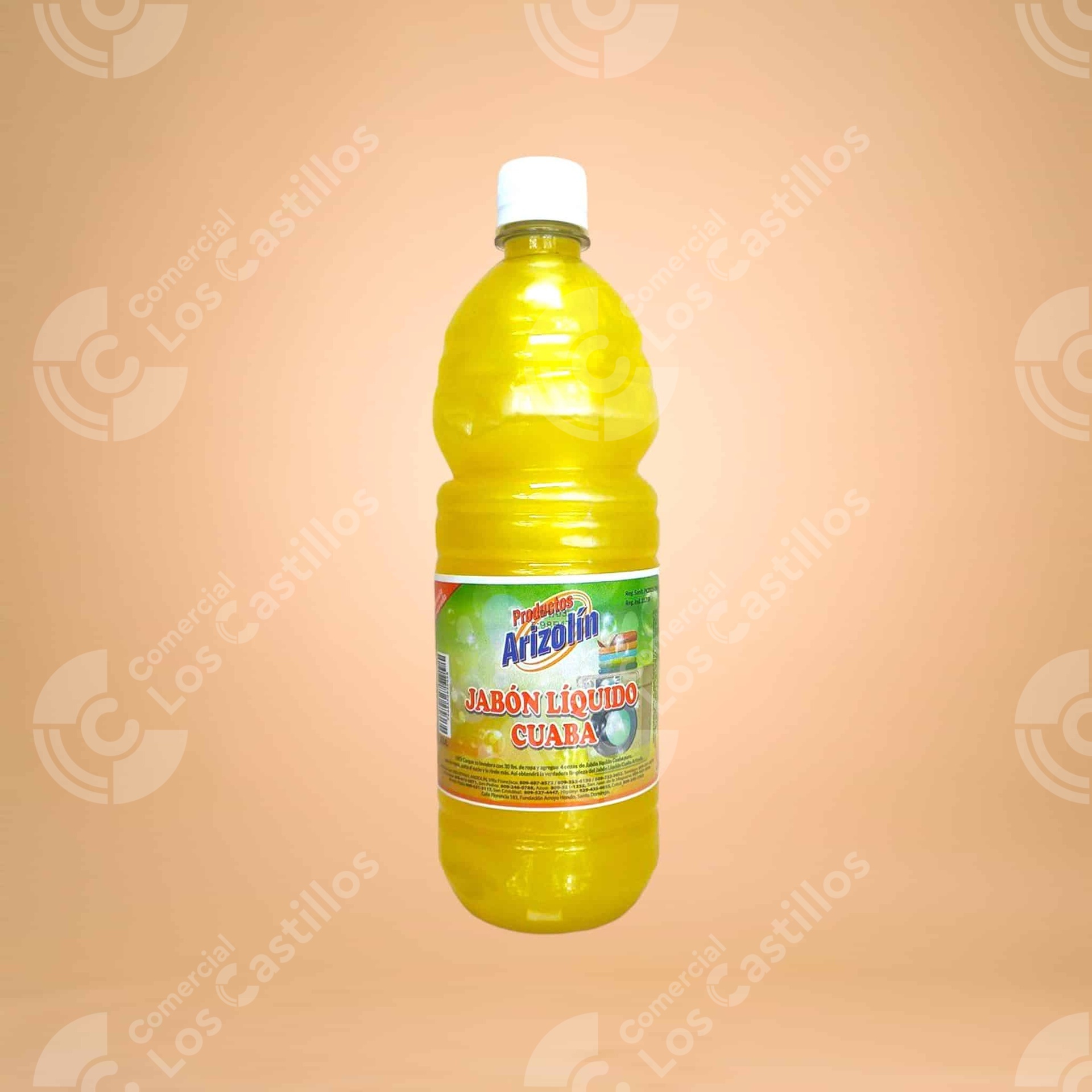 22002300_0 Jabón Líquido Cuaba - Aroma Fresco (1 Litro) - Comercial Los Castillos