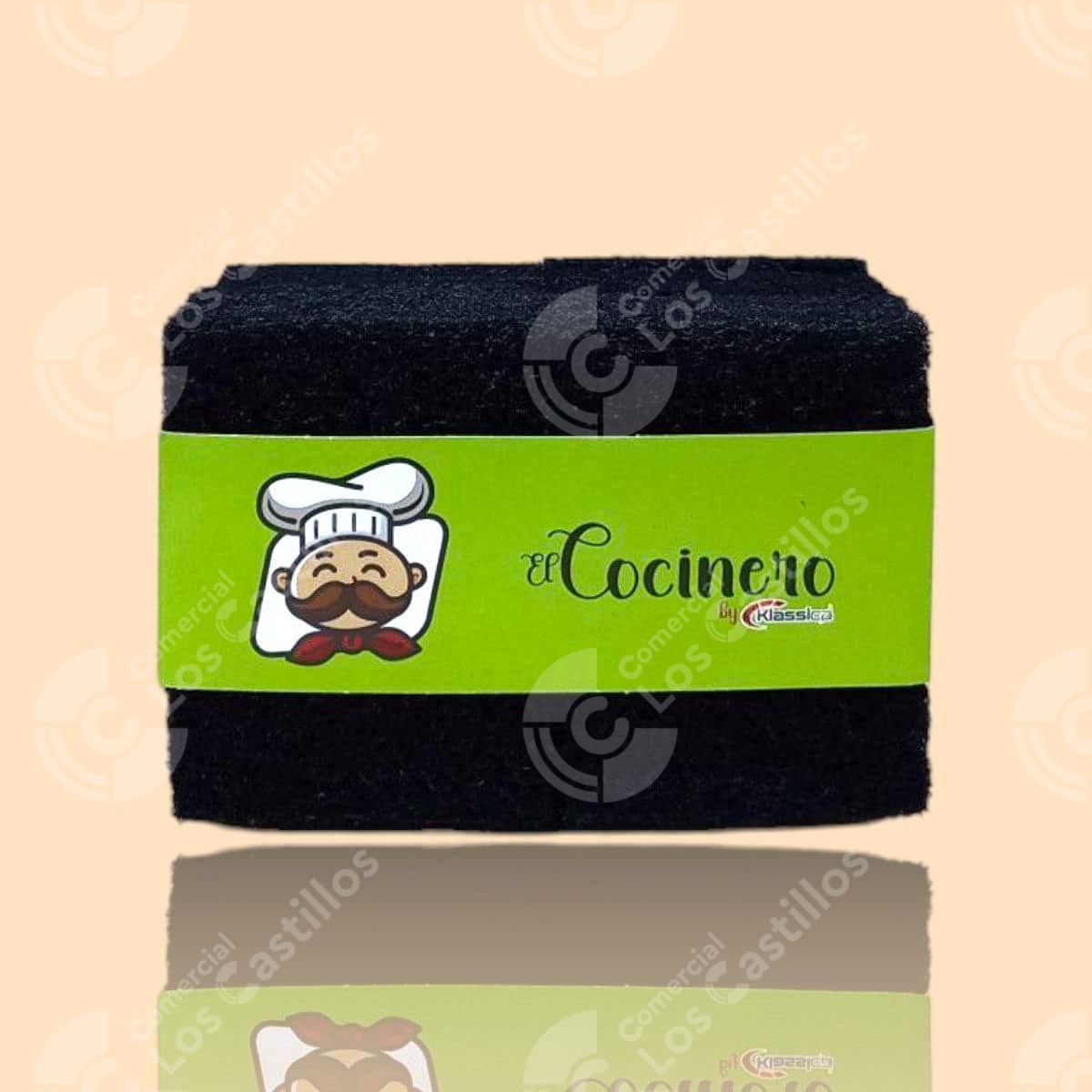 22002340_0 El Cocinero Brillo Gris Para Cocina Pack 12 Uds - Comercial Los Castillos