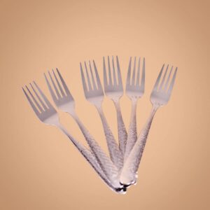 Set de Tenedores de Acero Inoxidable 6 Uds