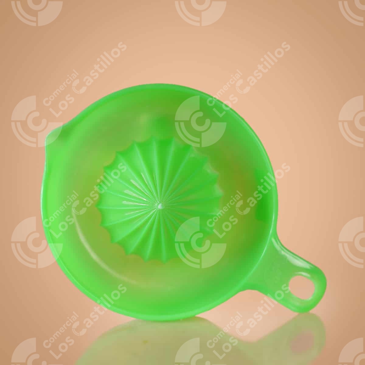 Exprimidor de Plástico para Cítricos Verde