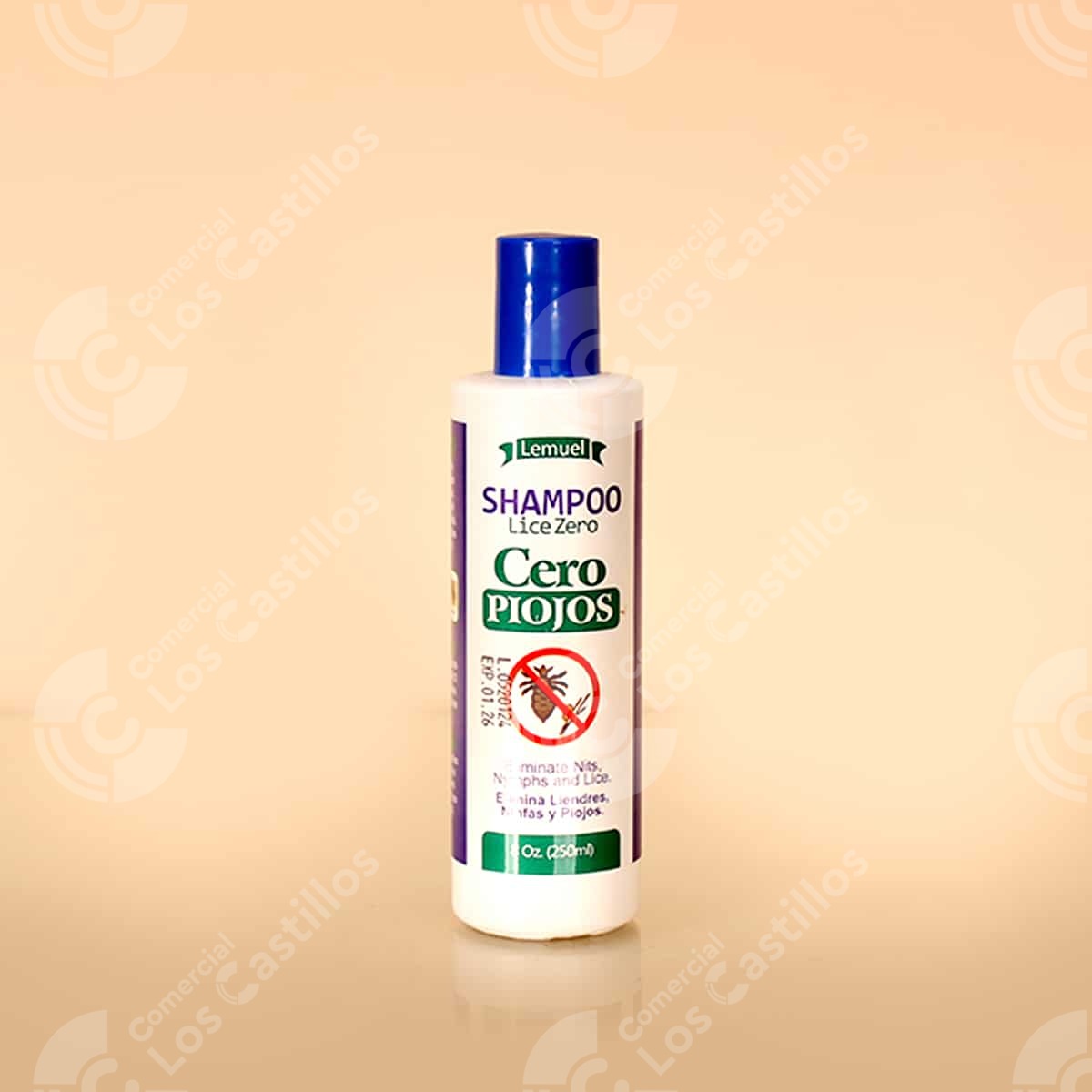 22002533_0 Shampoo Cero Piojos 8Oz - Comercial Los Castillos