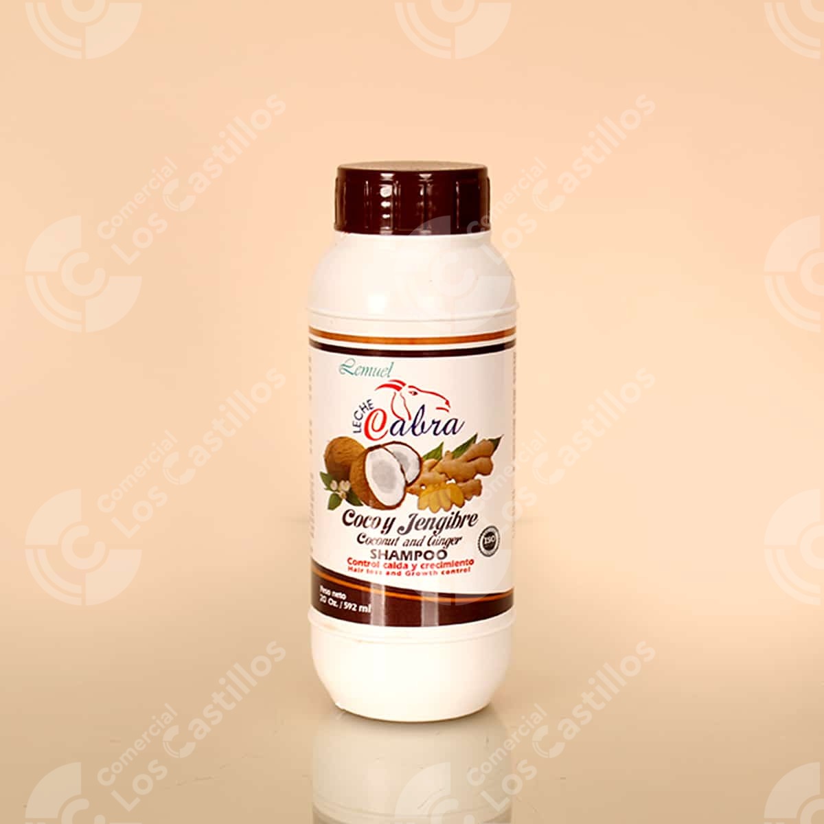 22002536_0 Shampoo Coco Y Jengibre 20Oz - Comercial Los Castillos