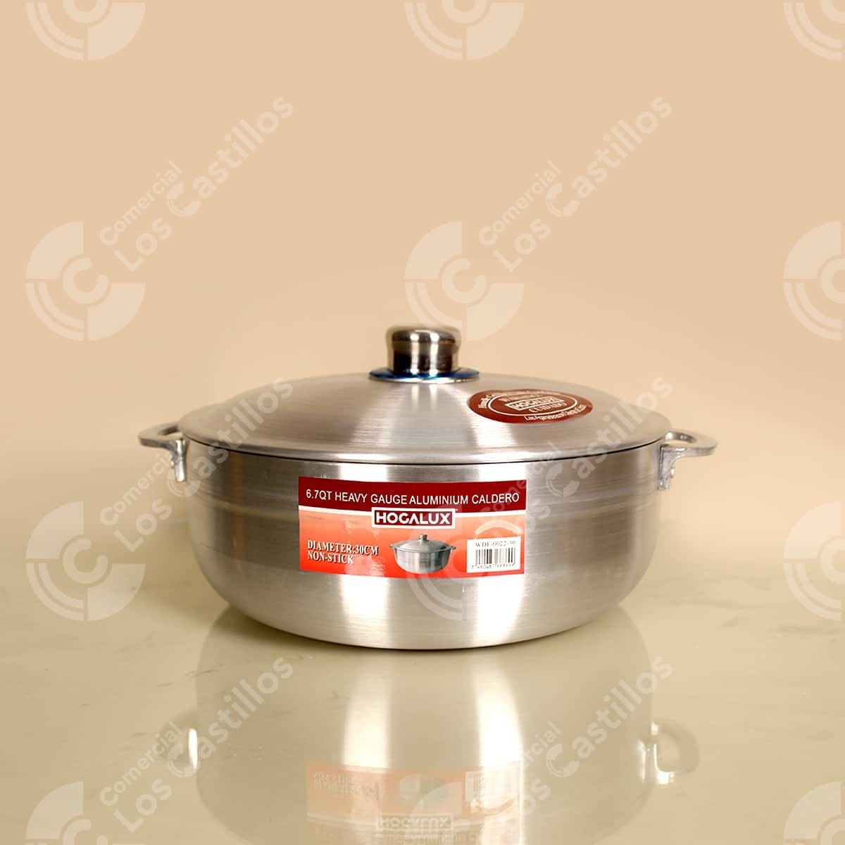 2200254_0 Caldero Aluminio 30Cm - Comercial Los Castillos