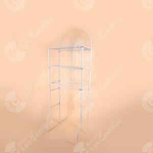 Hogalux Estante para Baño - Organización Eficiente (Blanco)
