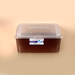 Platera con Tapa Transparente
