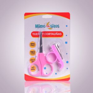 Corta Uña c/tijera - Protección para la piel del bebé (Set)
