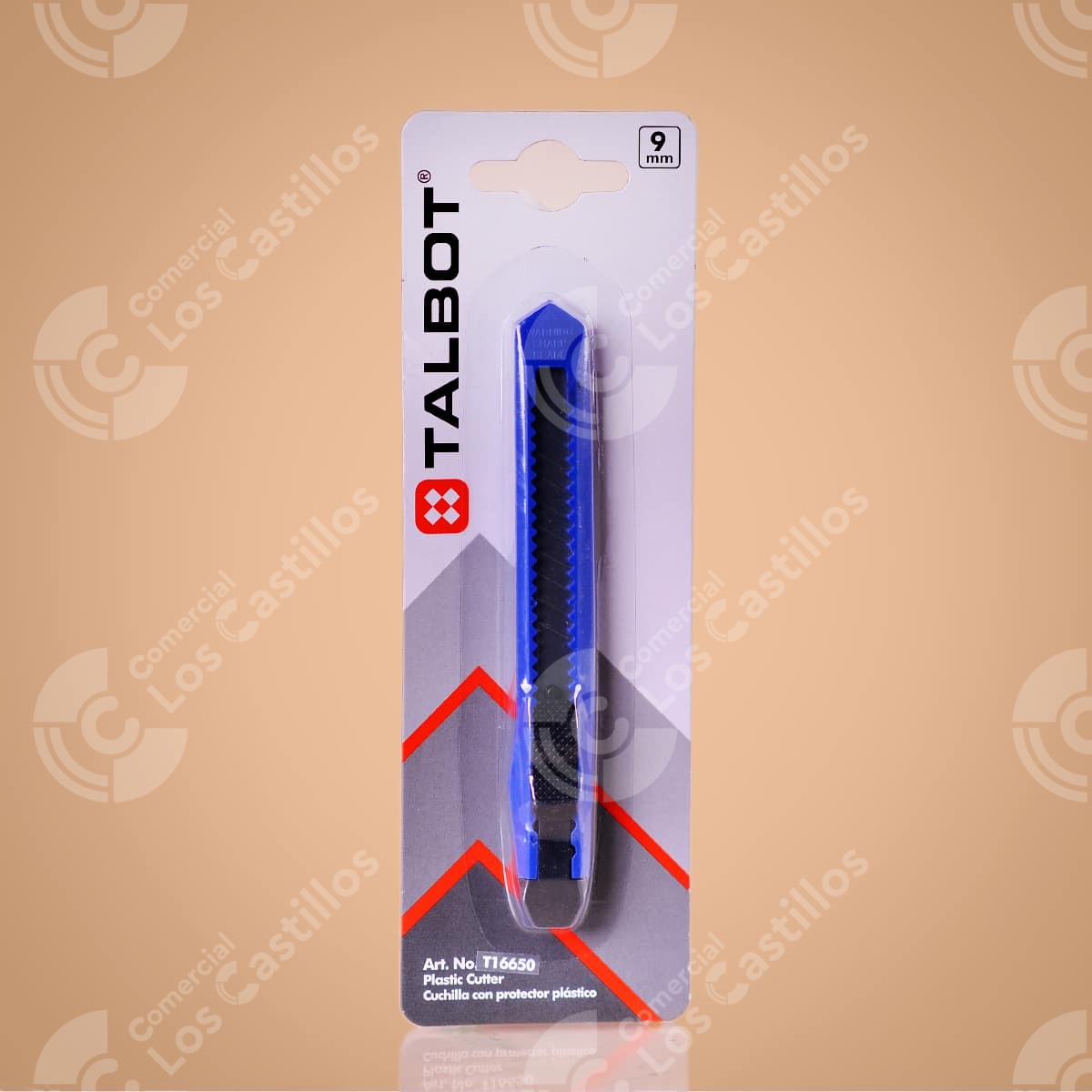 22002941_0 Cuchilla 9Mm Azul - Comercial Los Castillos
