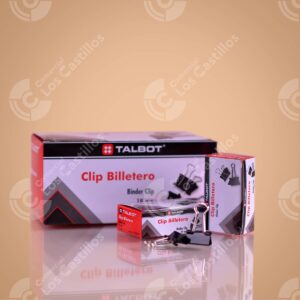 Clips Billetero 19mm 12uds