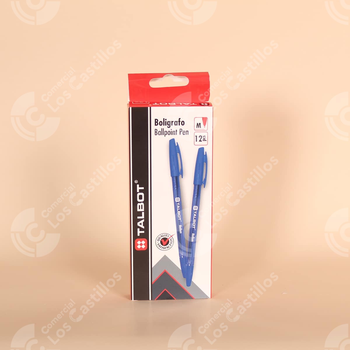 22002975_0 Bolígrafos Azul DOCENA - Comercial Los Castillos
