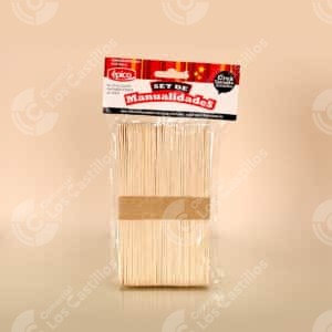 Palitos de Madera 15cm Set Manualidades