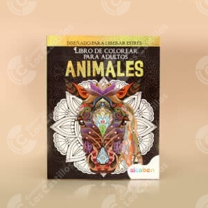 Libro de Colorear Mandalas Animales