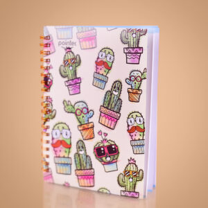 Libreta Espiral 5x7 Cactus