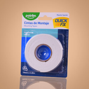 Cinta Doble Cara 19mm x 2.28m