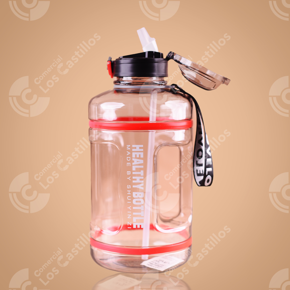 Botella Plástica - Mantente Hidratado (2200ml)