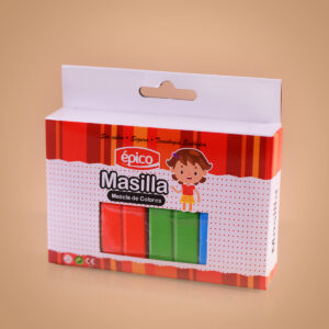 Masilla Mezcla de Colores 4uds
