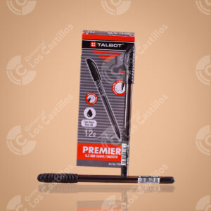 Lapicero Negro Premier 12uds 0.5mm