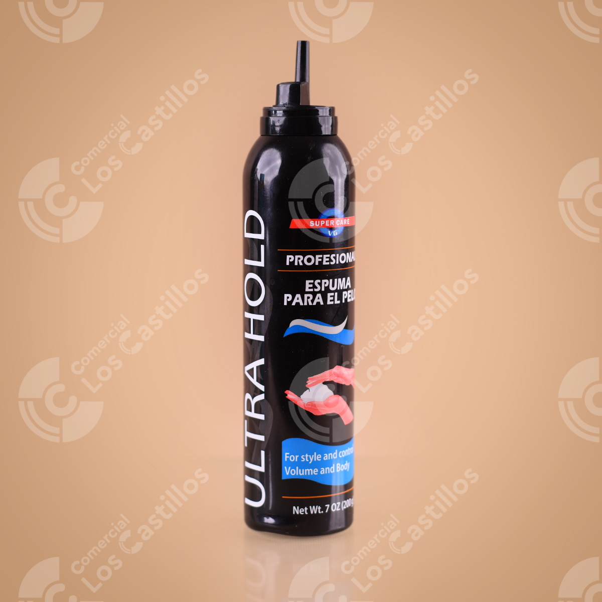 22003539_0 Super Care Espuma Para El Pelo - Ultra Hold (7Oz) - Comercial Los Castillos