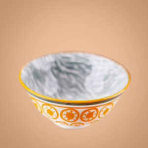 Bowl de Cerámica Diseño Mármol 5 Pulgadas