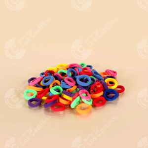 Set de Gomas de Colores No Arrugada