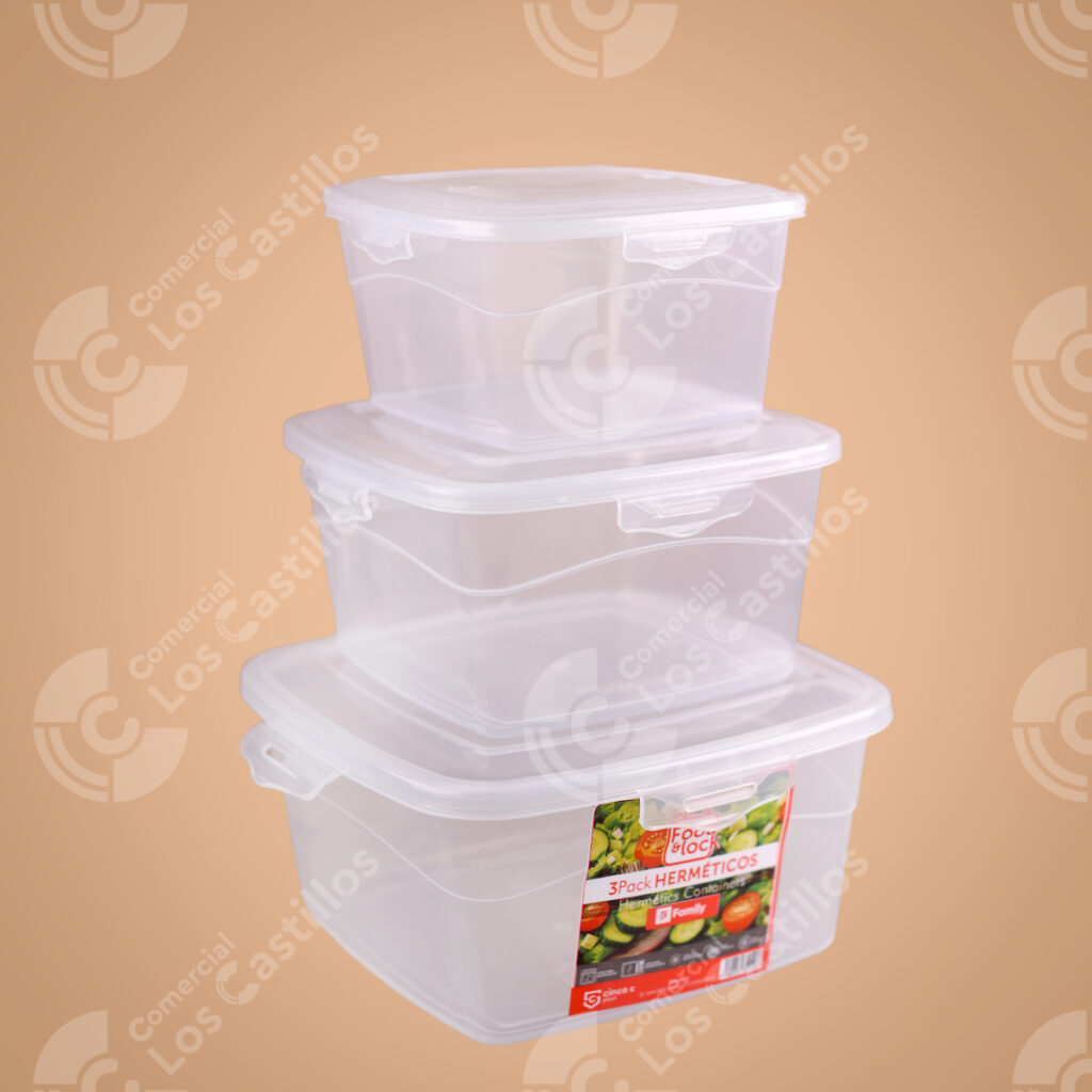 22003691_0 Set Cantina 3Pack Hermético - Almacenamiento Seguro - Comercial Los Castillos