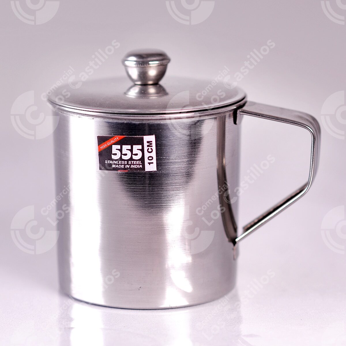 2200824_0 Jarro Metálico Con Tapa 10Cm - Comercial Los Castillos